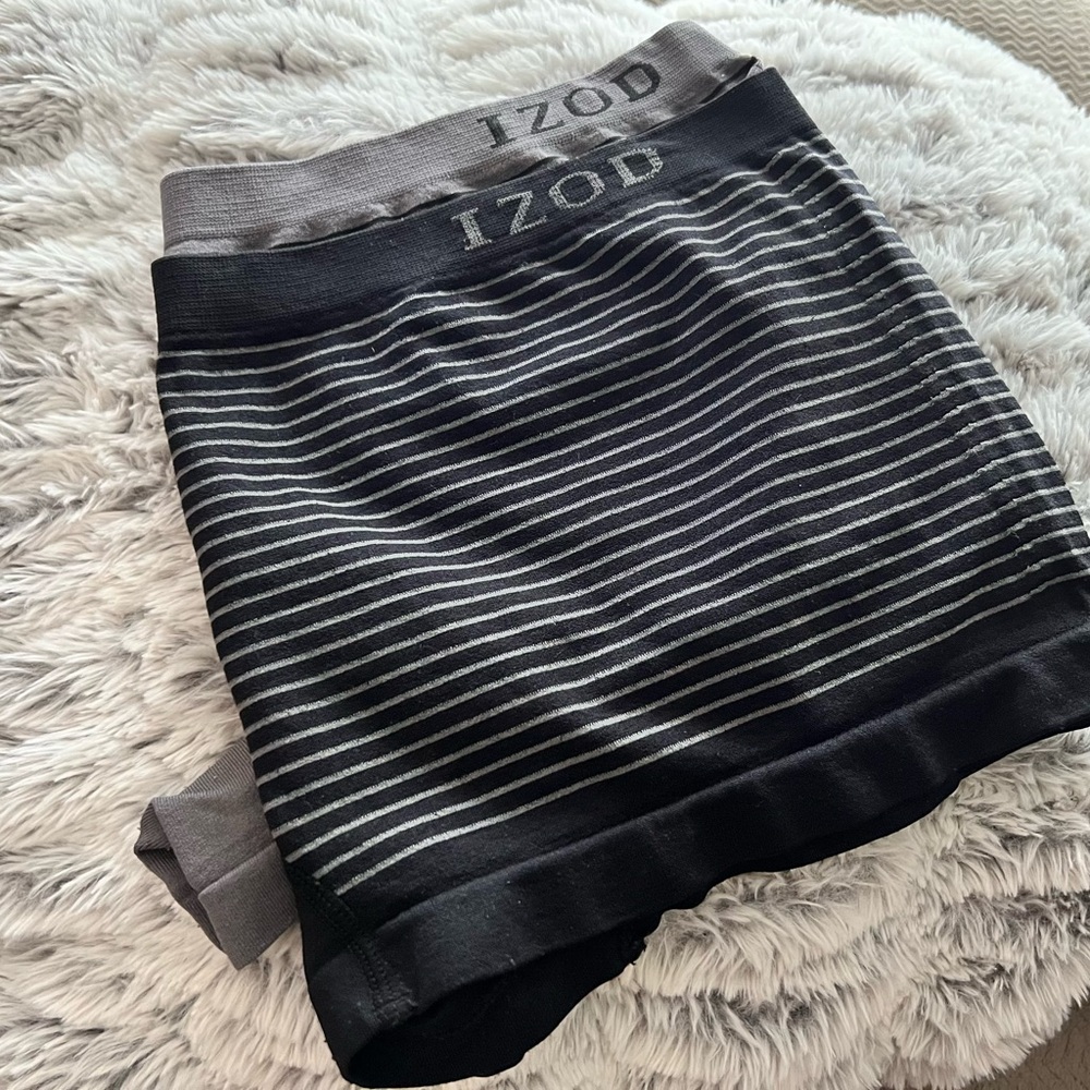 IZOD Boyshort Panties set/2. NWOT